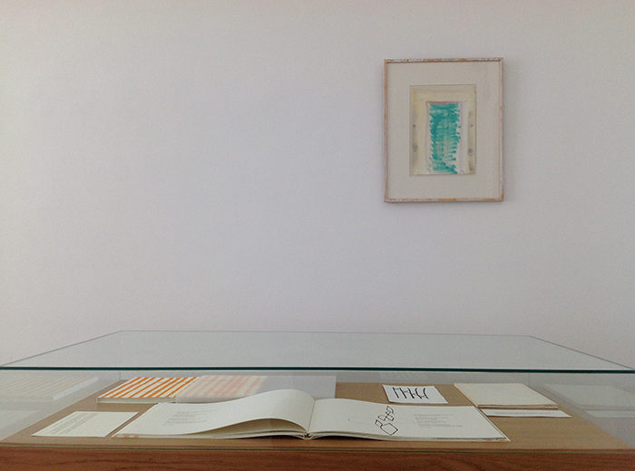 Jürgen Partenheimer, De slapende goden | Sueños y otras mentiras, Ergo Pers Gent, 2005, 
Roland Jooris en Raoul De Keyser, Hok, Ergo Pers 1998 en
Raoul De Keyser, aquarel, 1986, Collectie Provincie Oost-Vlaanderen